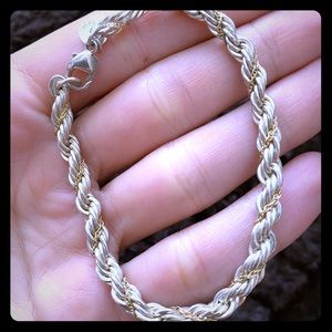 Tiffany and Co. thick braided bracelet